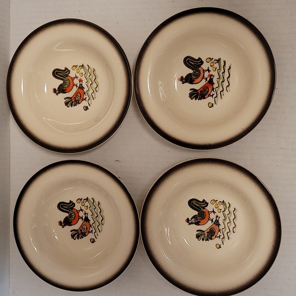Set of 4 Vintage Metlox Poppytrail Bowls - Picture 8 of 16